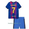 Conjunto (Camiseta+Pantalón Corto) FC Barcelona Ousmane Dembele 7 Tercera Equipación 2021/22 - Niño